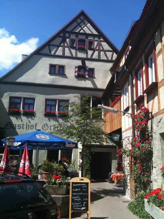 Hotel-Gasthof Goldener Greifen Rothenburg ob der Tauber Exterior photo