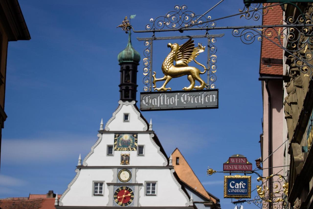 Hotel-Gasthof Goldener Greifen Rothenburg ob der Tauber Exterior photo